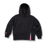 038 | Hoodie with Slogan Tape Slit